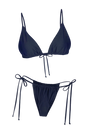 Indigo Triangel Bikini-Set