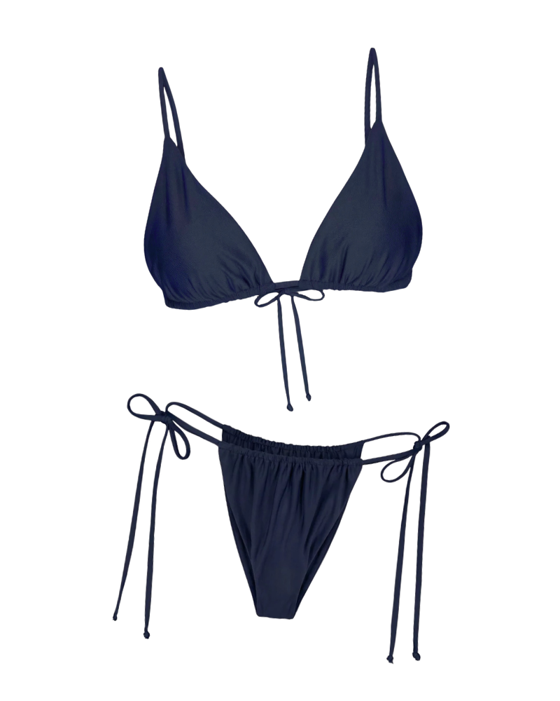 Indigo Triangle Bikini Set